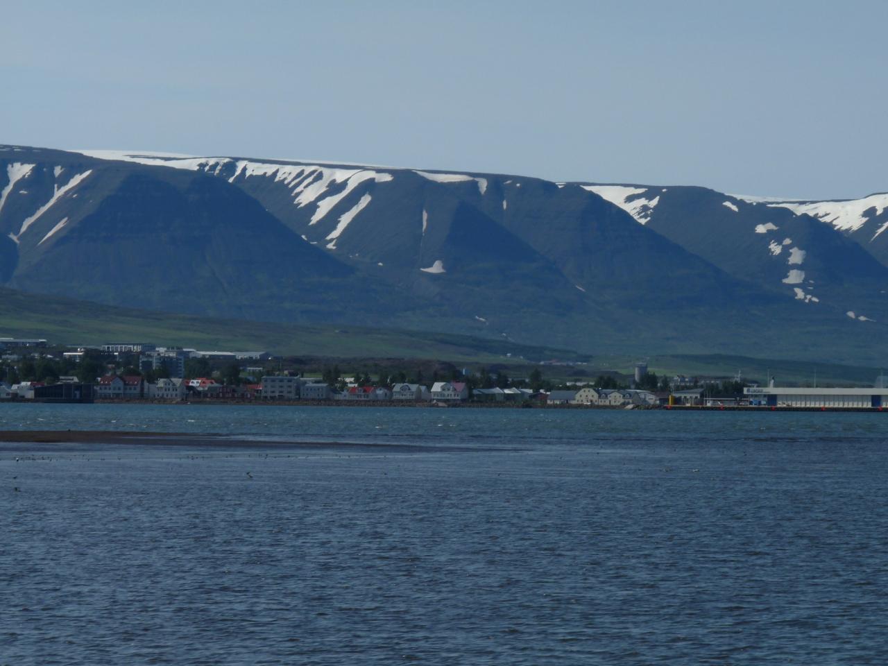 arrivée à Akureyri