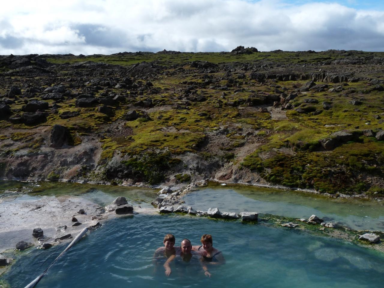  baignade à Hveravellir