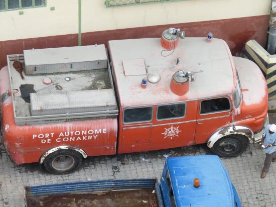 conakry camion de pompier