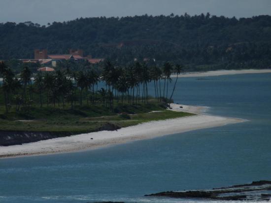 plage a cote du port de suarez bresil