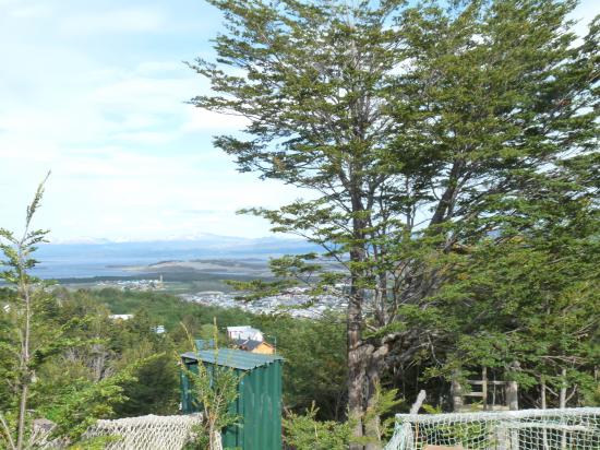 vue du camping ushuaia