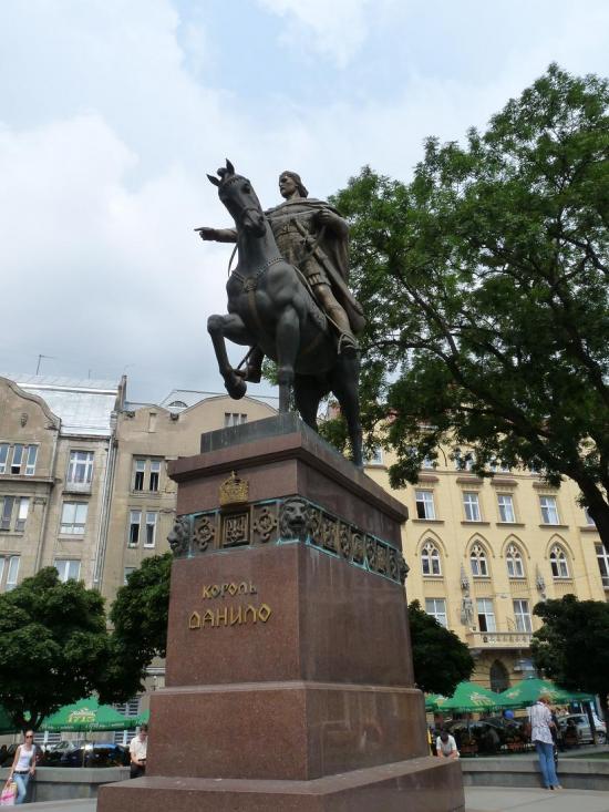statue du seul roi ukrainien