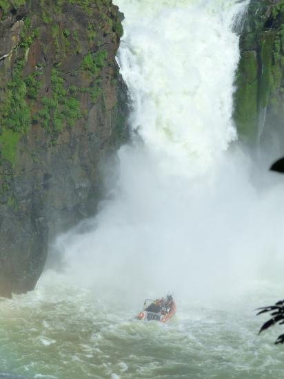 "balade" au pied de la chute