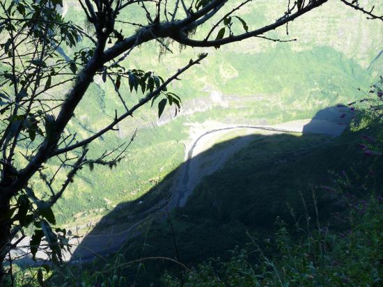 vue rivère des galets depuis belvédère