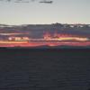 Coucher de soleil salar